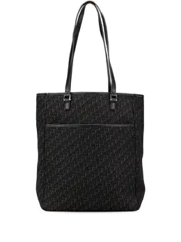 Christian Dior Pre-Owned: Чёрная сумка-шоппер 