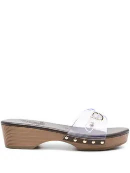 Ancient Greek Sandals: Белые сабо 