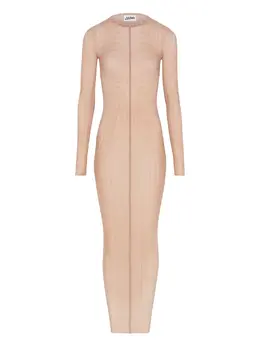 Jean Paul Gaultier: Платье с принтом 