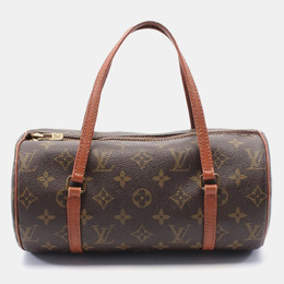 Louis Vuitton: Коричневая сумка  Papillon