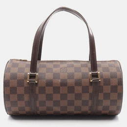 Louis Vuitton: Коричневая сумка  Papillon