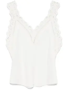 ISABEL MARANT: Белый топ 