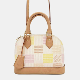 Louis Vuitton: Многоцветная сумка  Alma BB