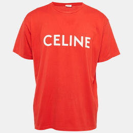 Celine: Красная футболка 