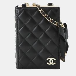 Chanel: Чёрный картхолдер 