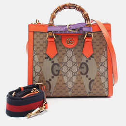 Gucci: Бежевая сумка  GG Supreme
