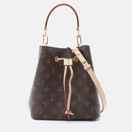 Louis Vuitton: Коричневая сумка 
