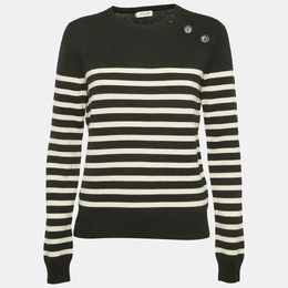 Saint Laurent Paris: Чёрный свитер 