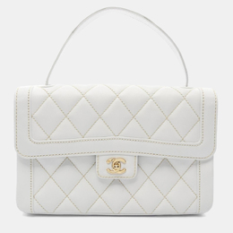 Chanel: Белая сумка 
