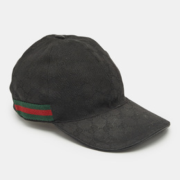 Gucci: Чёрная кепка  Web