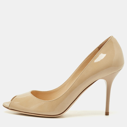 Jimmy Choo: Бежевые босоножки 
