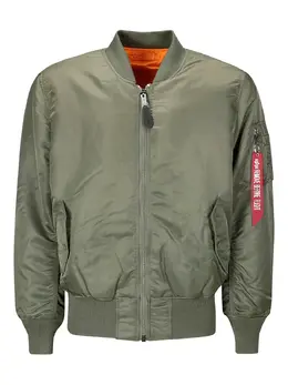 Alpha Industries: Зелёная куртка 