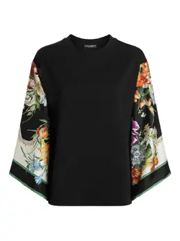 Dolce & Gabbana: Футболка  T с растительным принтом