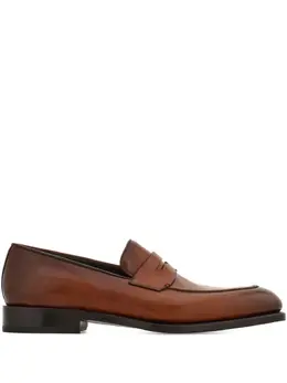 Ferragamo: Коричневые туфли 