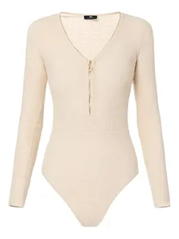 Elisabetta Franchi: Светлый боди 