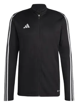 adidas: Чёрная куртка  Tiro