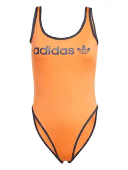 adidas: Боди с принтом 