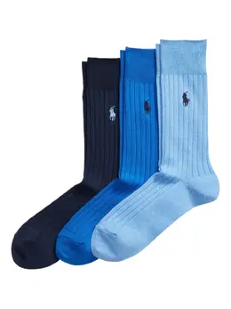 Polo Ralph Lauren: Синие носки 