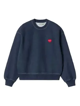 Carhartt WIP: Синий свитшот 
