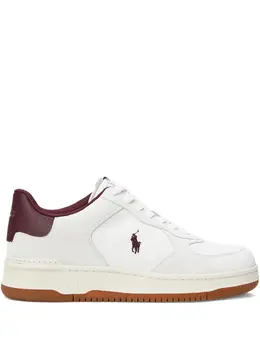 Polo Ralph Lauren: Белые кроссовки 