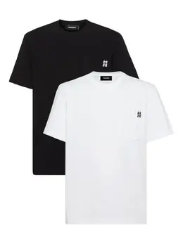 DSQUARED2: Белая футболка 