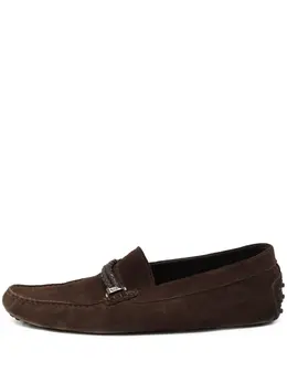 Tod's: Тёмные мокасины 