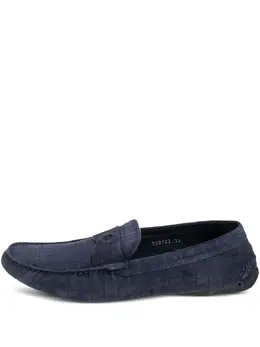 Giorgio Armani Pre-Owned: Синие туфли 