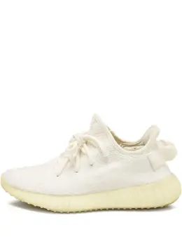 adidas Yeezy: Белые кроссовки 