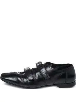 Prada Pre-Owned: Чёрные туфли 