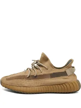 adidas Yeezy: Коричневые кроссовки 