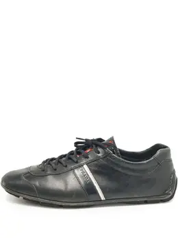 Prada Pre-Owned: Синие кроссовки 