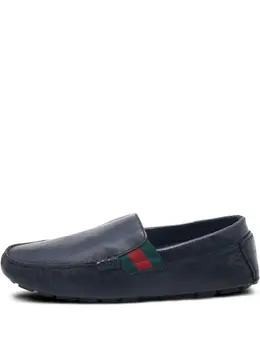 Gucci Pre-Owned: Синие туфли 
