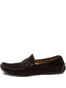 Prada Pre-Owned: Коричневые туфли 