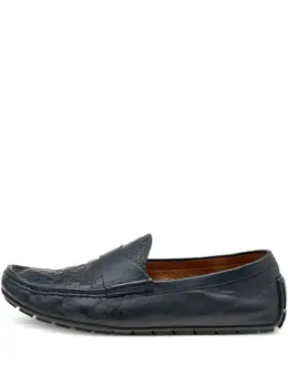 Gucci Pre-Owned: Голубые туфли 
