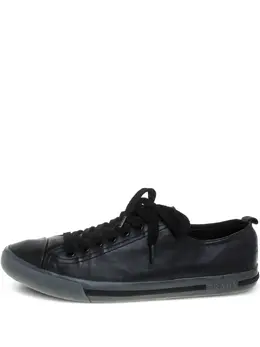 Prada Pre-Owned: Чёрные кроссовки 