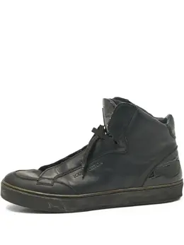 Louis Vuitton Pre-Owned: Чёрные кроссовки 