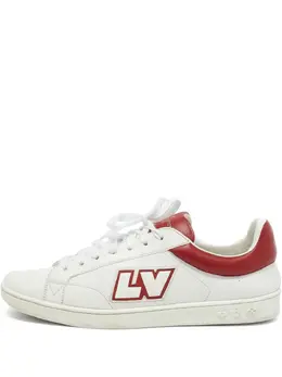 Louis Vuitton Pre-Owned: Белые кроссовки 