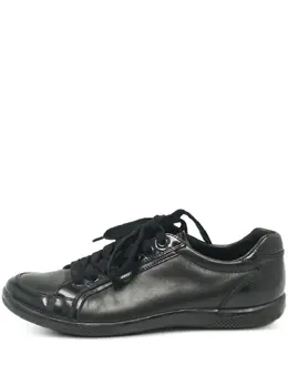 Prada Pre-Owned: Чёрные кроссовки 