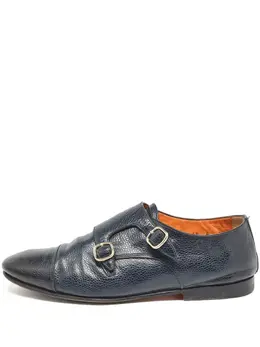 Santoni: Синие туфли 