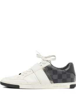 Louis Vuitton Pre-Owned: Белые кроссовки 