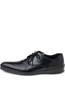 Prada Pre-Owned: Чёрные туфли 