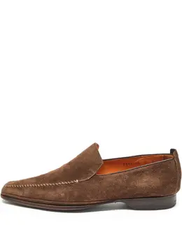 Santoni: Коричневые туфли 