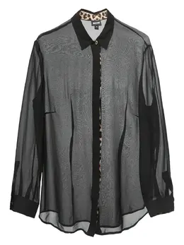 Just Cavalli: Прозрачная блуза 