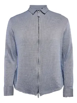 Giorgio Armani Pre-Owned: Синяя рубашка 