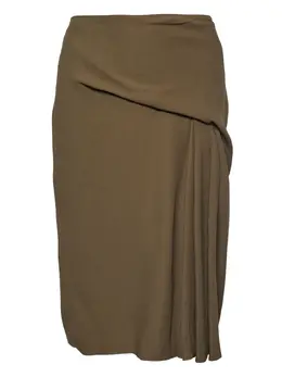 Versace Pre-Owned: Драпированная юбка 