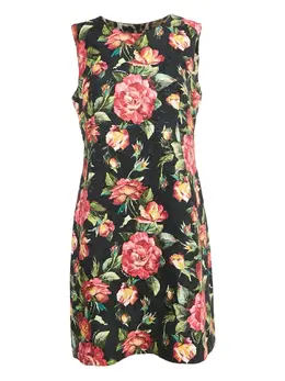 Dolce & Gabbana Pre-Owned: Платье с растительным принтом 