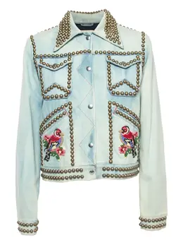 Gucci Pre-Owned: Джинсовая куртка 