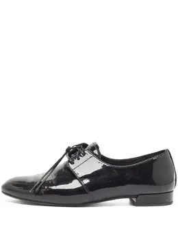Prada Pre-Owned: Чёрные лоферы 