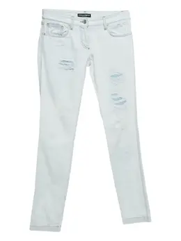 Dolce & Gabbana Pre-Owned: Рваные джинсы 