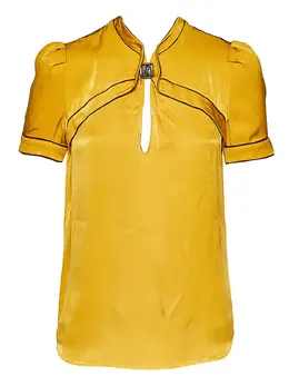 Gucci Pre-Owned: Шёлковый топ 